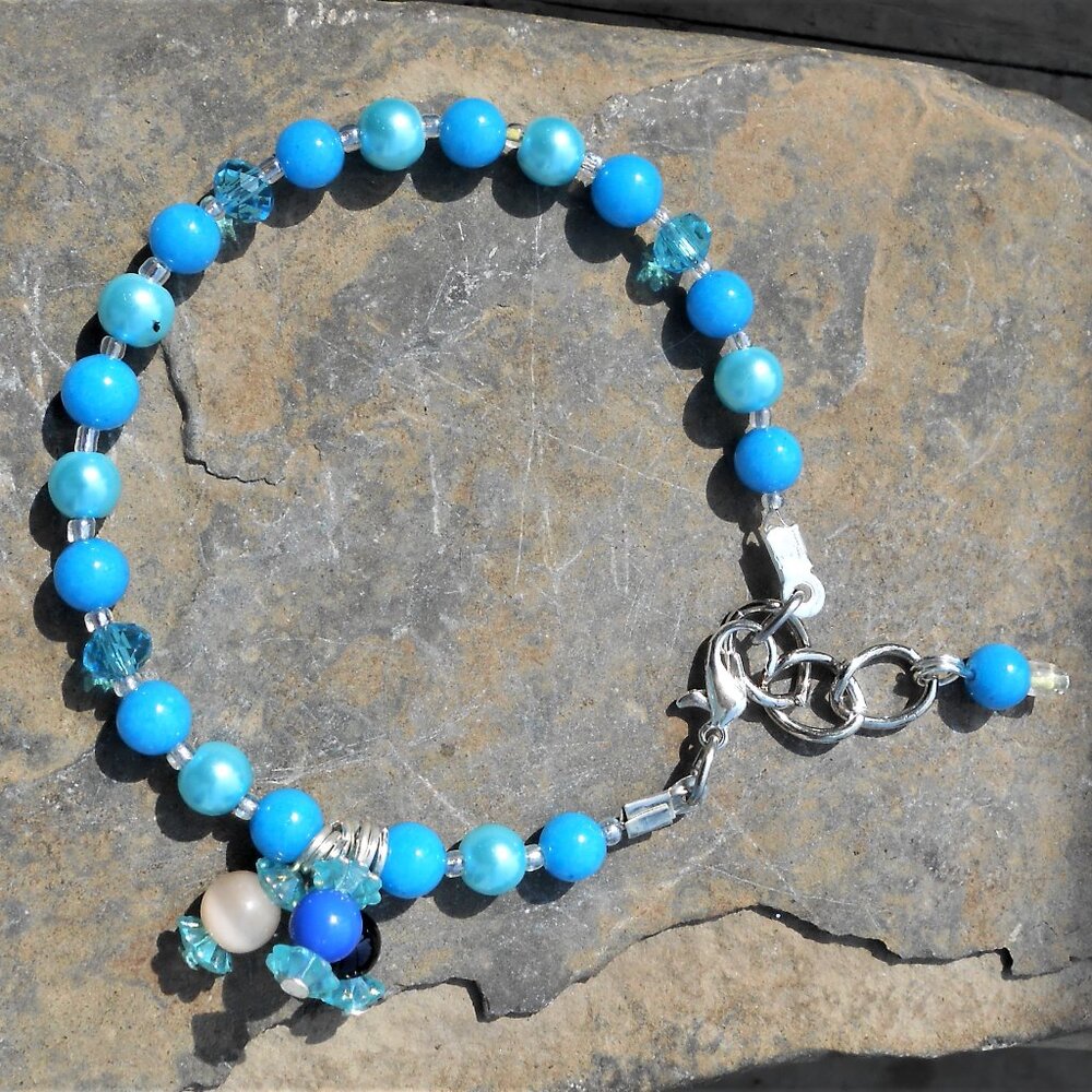 No 463 - Handmade bracelet with candy like charms